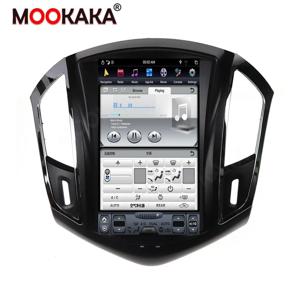 Carplay For Chevrolet CRUZE 2013 2014 2015 Tesla Style Android 9.0 GPS Navigation Stereo Head Unit Multimedia Player Radio HD | Автомобили