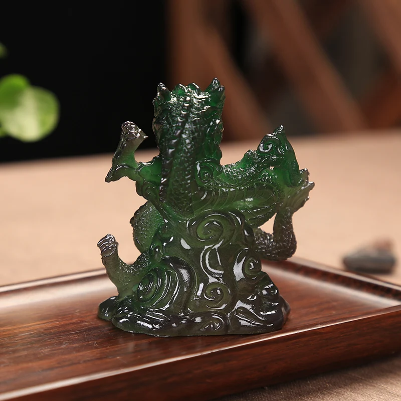 Креативный милый цвет меняющий 12 Китайский Зодиак смоляный чай для домашних