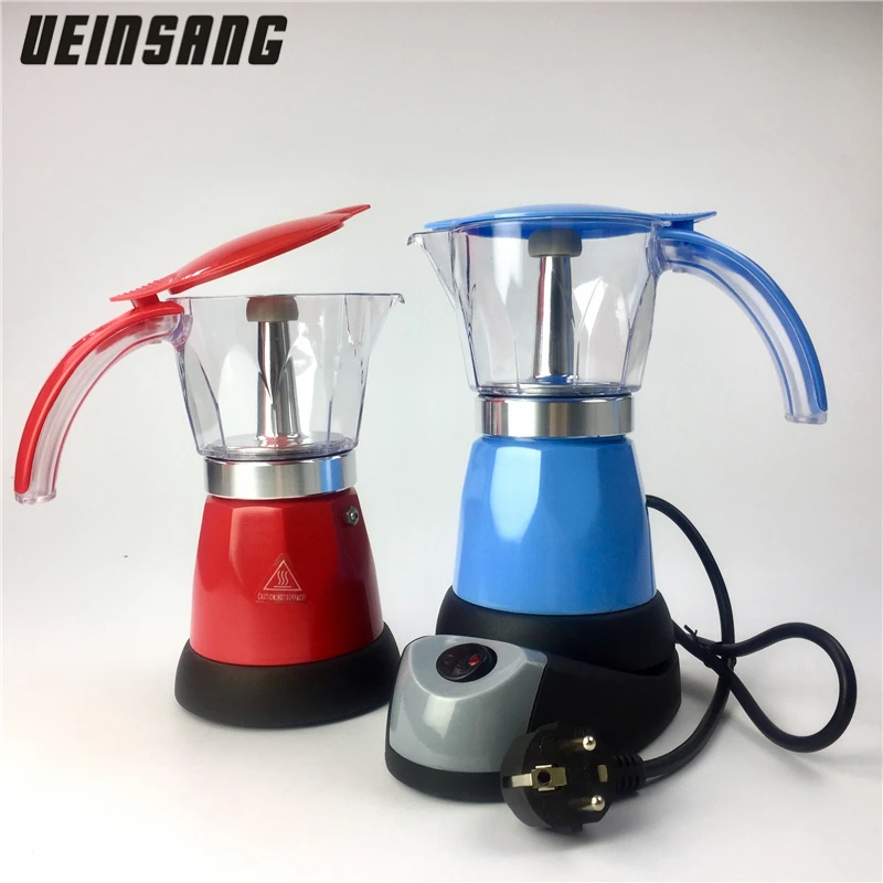 Электрическая Кофеварка из алюминия 300 мл|Кофейники| |