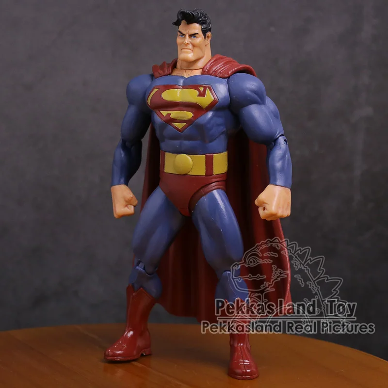 Фигурка из ПВХ толстые брюсы Кларк Кент Коллекционная модель игрушки 7 дюймов 18