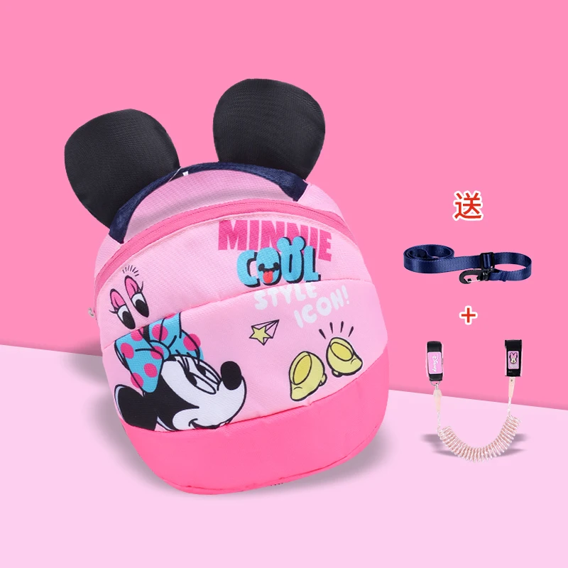 

Original Disney Kindergarten Schoolbag Children's Lost Prevention Backpack For Boys And Girls 1-3-6 Years Old Cute Backpack