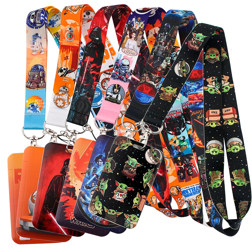 Держатель для бейджа LT117 из Звездных войн с отделением банковских карт кольца