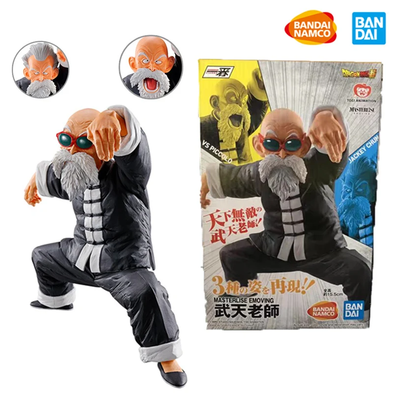 

100% Оригинальный BANDAI Аниме Драконий жемчуг Z Каме сеннин Коллекционная модель из ПВХ, игрушки из аниме фигуры, игрушки для детей