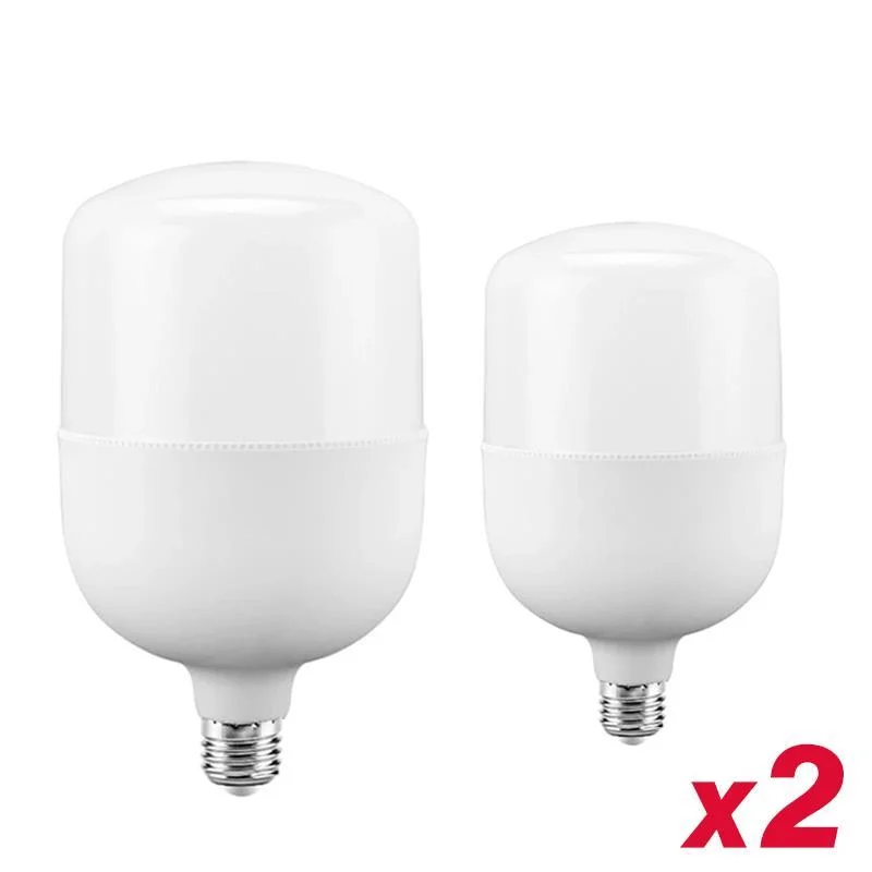 

Bombilla LED E27 para iluminación interior del hogar y cocina, 5W, 10W, 15W, 20W, 30W, sin parpadeo, 220V, 2 unids/lote