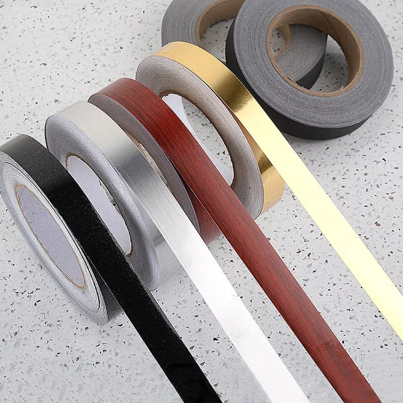 

50M Waterproof Seam Line Tile Tapes Self Adhesive Ceramic Tile Mildewproof Gap Tape For Home Wall Floor Decoration Gold Sticker