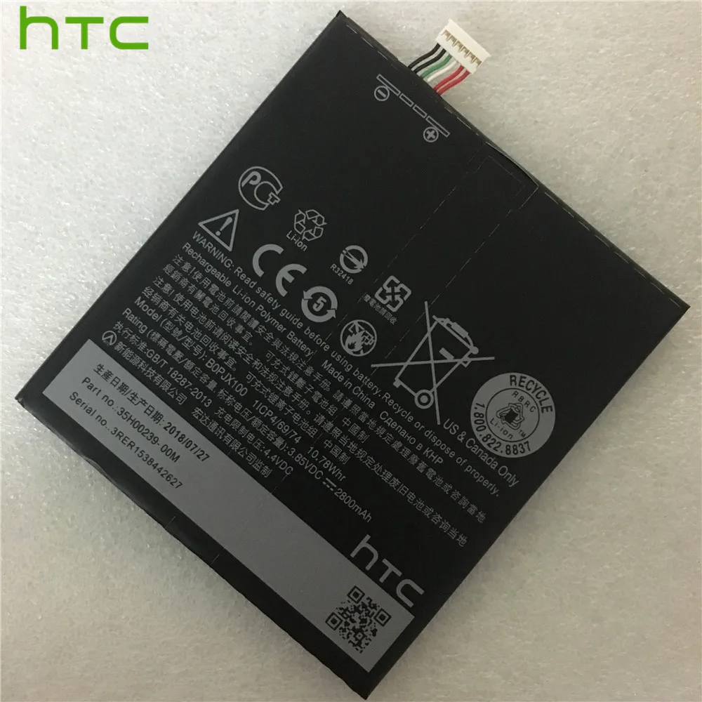 Высококачественный аккумулятор BOPJX100 2800 мАч для htc Desire 830 батареи для сотового телефона+ наборы инструментов