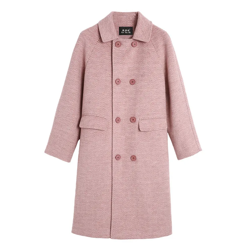 

fashionable New woolen coat in autumn and winter 2020