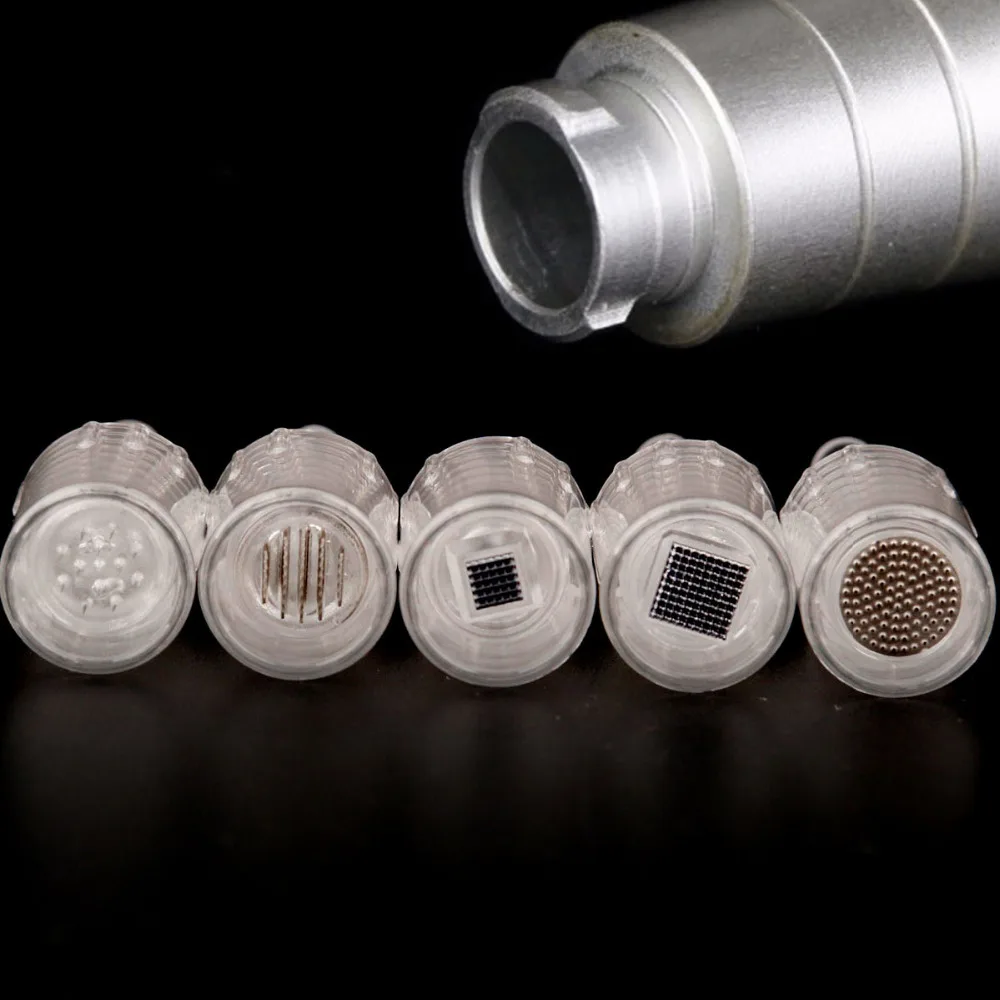 9 12 36 контактов титановый нано байонетный порт Дерма ручка игольчатый картридж