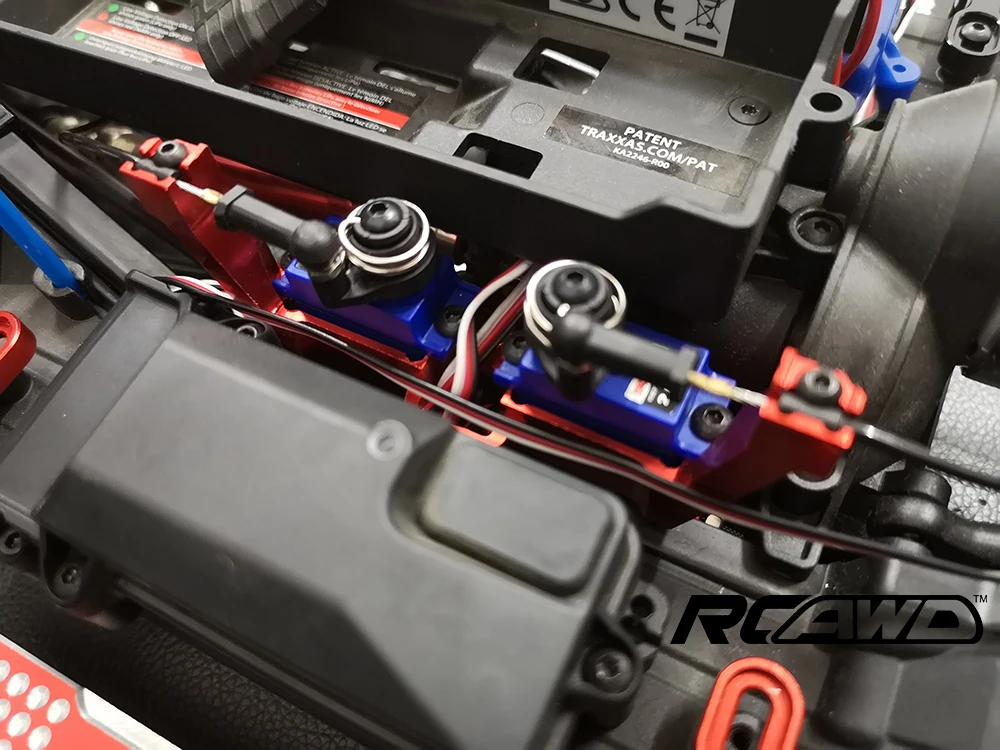 RCAWD 2 шт. пластиковая фара Корпус Крышка для trx4 Rc автомобиля 1/10 Traxxas trx4 trx 4 Блейзер гусеничный Land Rover Defender