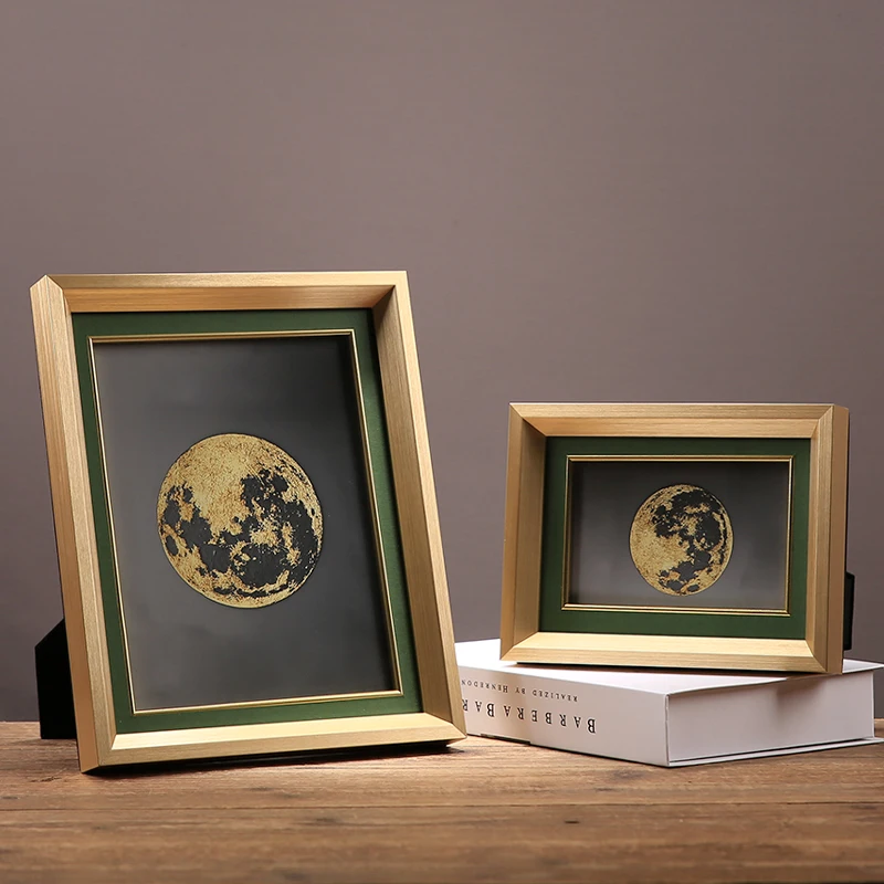 

Europe Classic Picture Frames Wood Rectangle Single-frame Picture Frames Modern Quadros Decorativos Home Decoration BD50FF