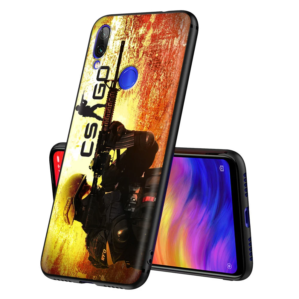 Мягкий чехол из ТПУ для Xiaomi Redmi mi Note MAX 3 6 6A 7 mi6 mi8 9 se a1 a2 Pro Lite Go pocophone f1 | Мобильные