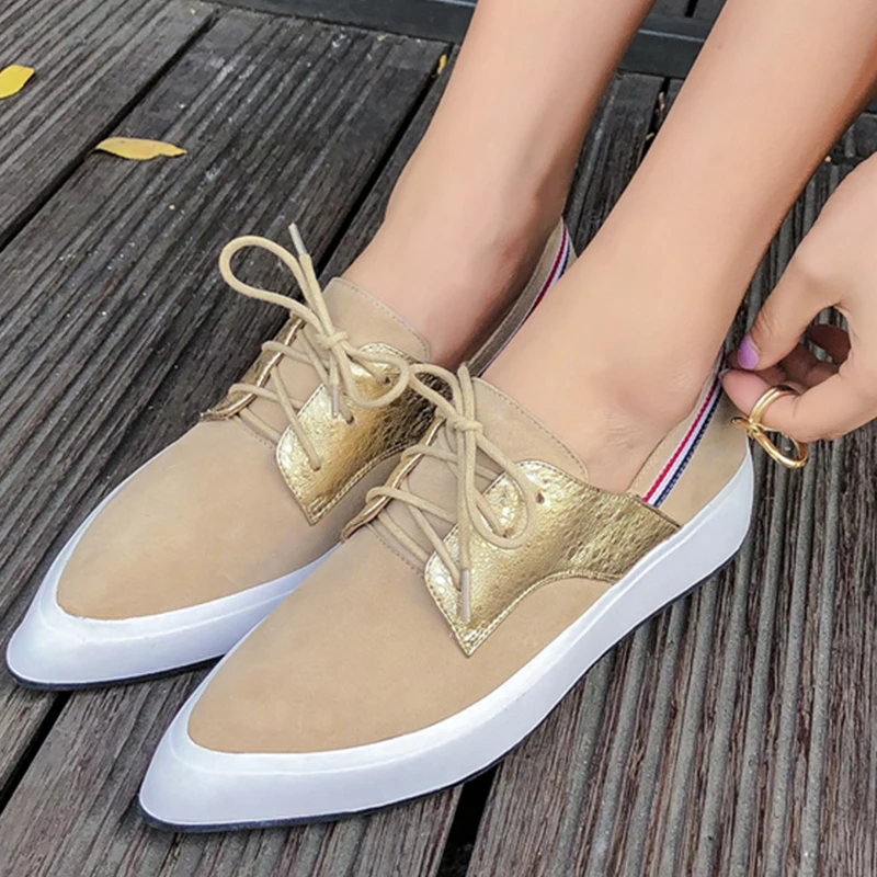 

Туфли-лодочки женские из натуральной кожи, 22-24,5 см, с острым носком