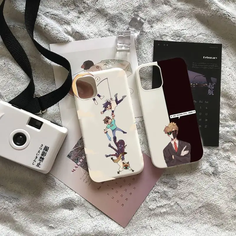 

dream smp Phone Case White Candy Color for iPhone 6 7 8 11 12 13 s mini pro X XS XR MAX Plus