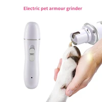 usb charging dog nail grinder rechargeable pet nail clipper quiet electric dog cat paws nail grooming trimmer tools dropshipping