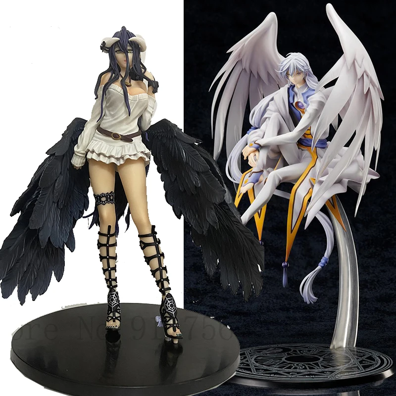

Card Captor Sakura Yue Anime Overlord Figure Albedo So-bin Ver. Action Figurine Yukito Tsukishiro PVC Toys Doll Statue Model Gif