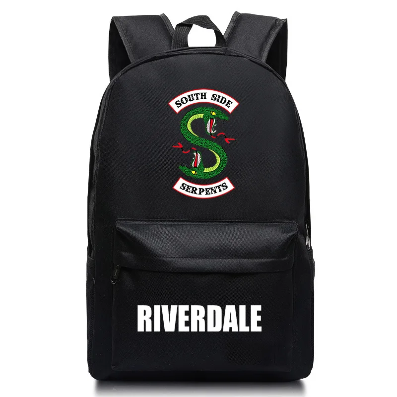 Школьный рюкзак Riverdale South Side Snake дорожная сумка на плечо с подсветкой для косплея