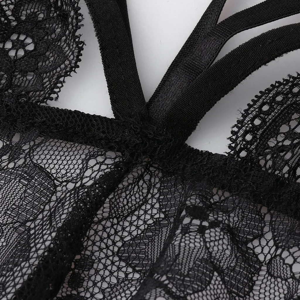 Женский жилет кружевной бюстгальтер без косточек сексуальное нижнее белье