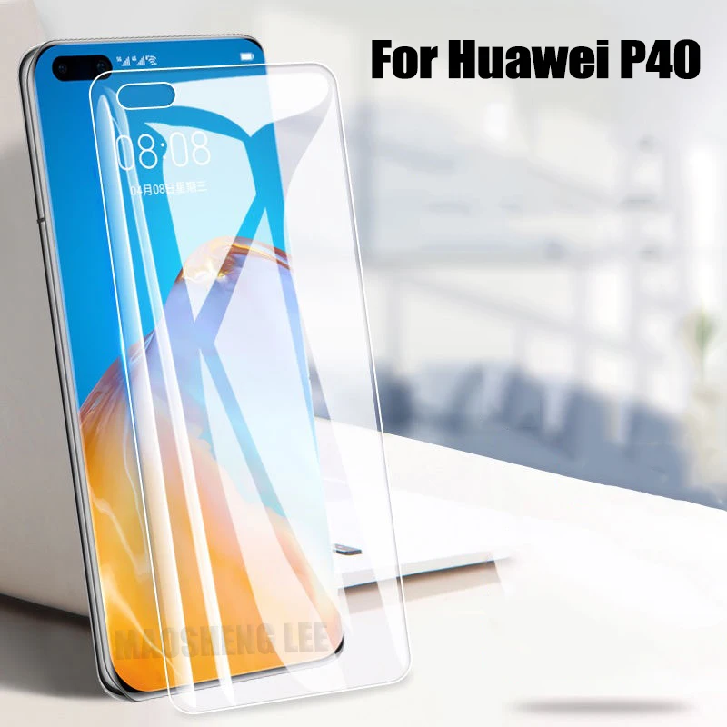 2 шт. закаленное стекло для Huawei P40 Lite защита экрана анти Blu Ray lite E защитная