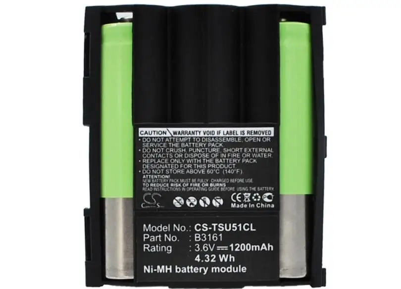 

cameron sino 1200mah battery for ASCOM Samba B3161 for BANG & OLUFSEN Beocom 5000 B3161 for HIRSCHMANN 1200 B3161