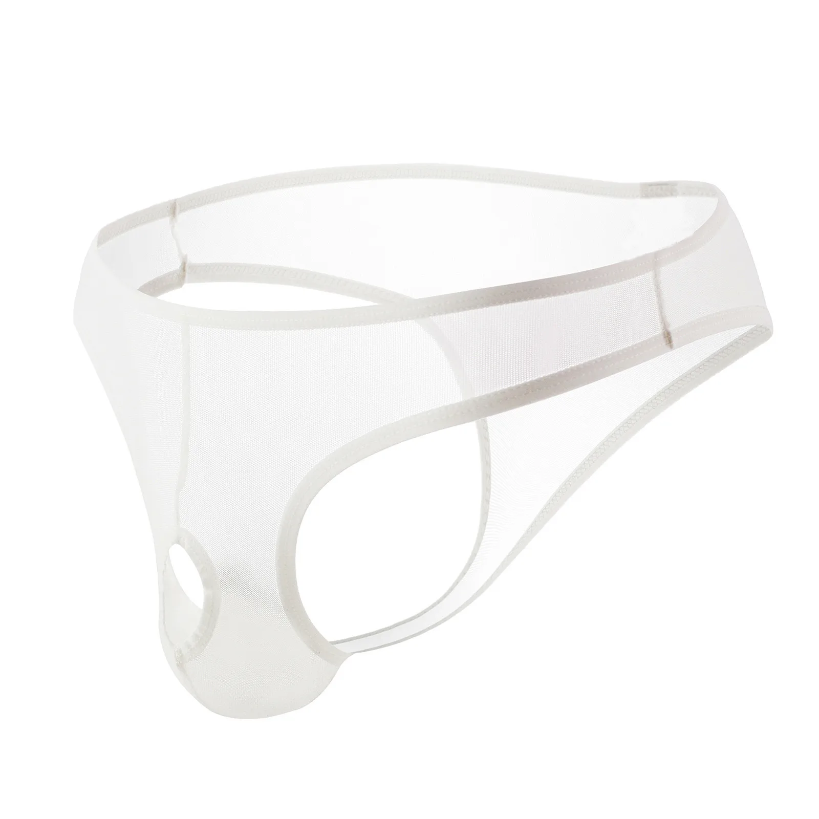 Мужской сексуальный костюм с отверстием для пениса Эротическое нижнее белье