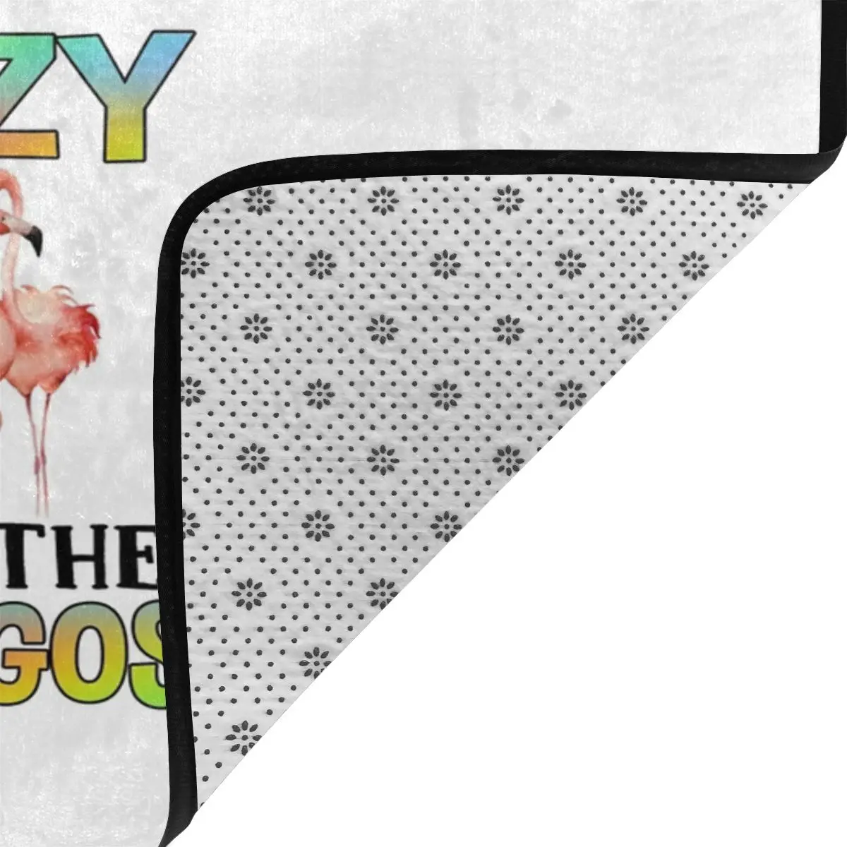 Напольный коврик с фламинго для ванной кухни спальни 60x90 | Дом и сад