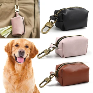 Pet Puppy Cat Pick Up Poop Bag Dispenser Portable Dog Poop Waste Bag Holder Outdoor Pets Supplies Garbage Bags Organizer 2021