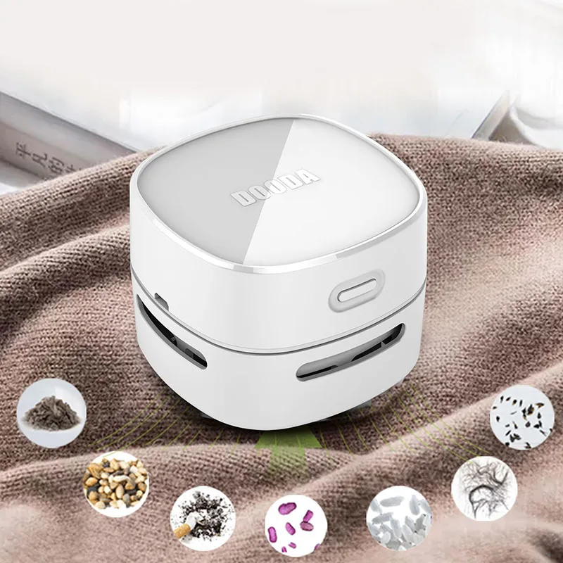 

USB/Battery Mini Keyboard Vacuum Portable Desktop Cleaner Sweeping Robot