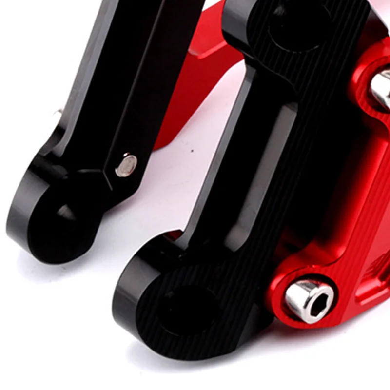 Задние комплекты для мотоцикла с ЧПУ из алюминиевого сплава подставка ног