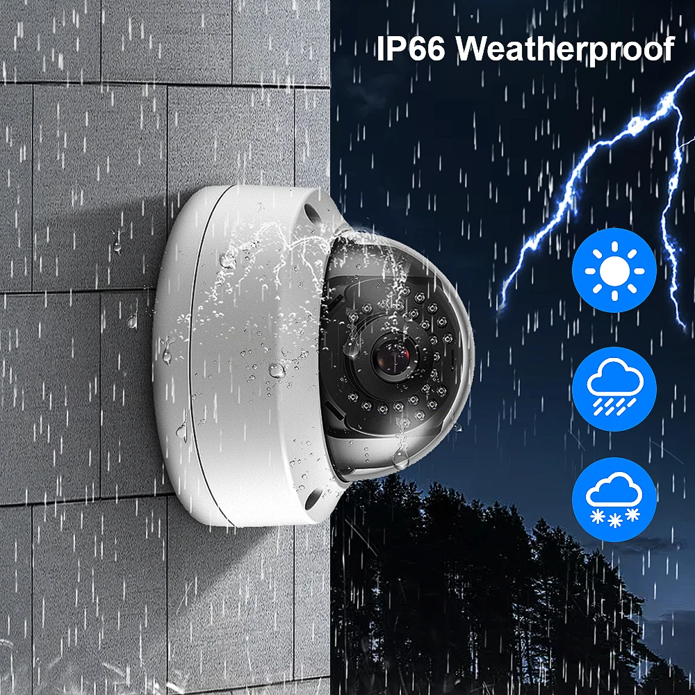 Система видеонаблюдения AI H.265 4 канала 5 МП Беспроводная аудиосистема AHD DVR NVR