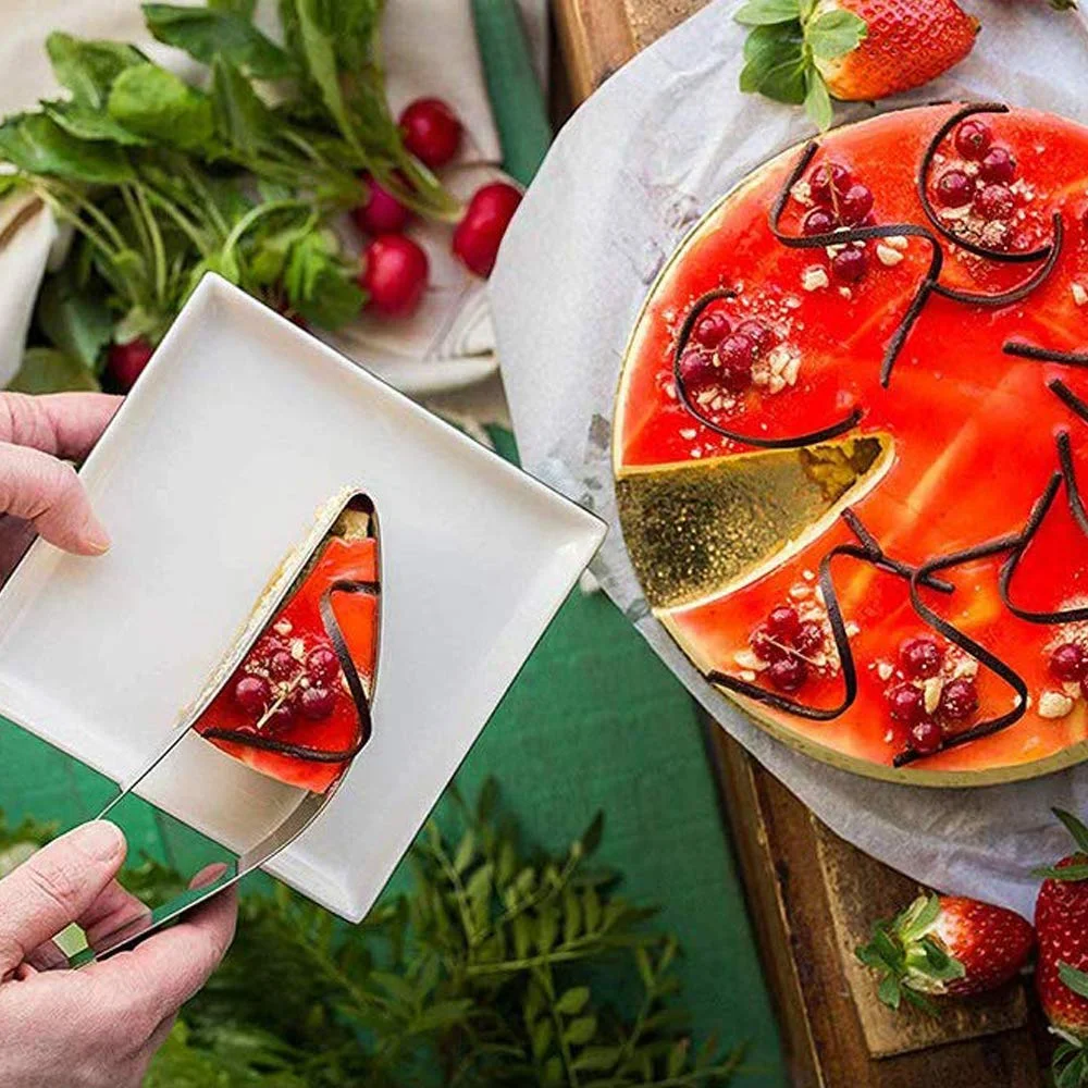 Гаджет нож для резки торта кондитерский пирог разделенный помадка хлеба десерт