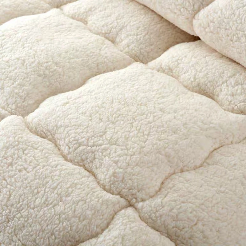 Белые хлопковые одеяла в стиле пэтчворк австралийская овечья шерсть мягкий