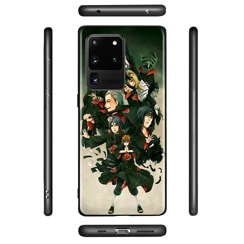 

Hot Anime Pain Obito For Samsung Galaxy A01 A11 A12 A21 A31 A41 A42 A51 A71 A91 A32 A52 A72 A02S TPU Silicone Black Phone Case