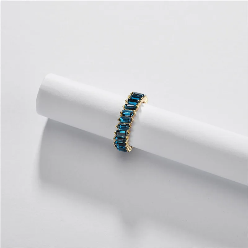 F.I.N.S четыре цвета s сверкающие Кристальные кольца для женщин металлические