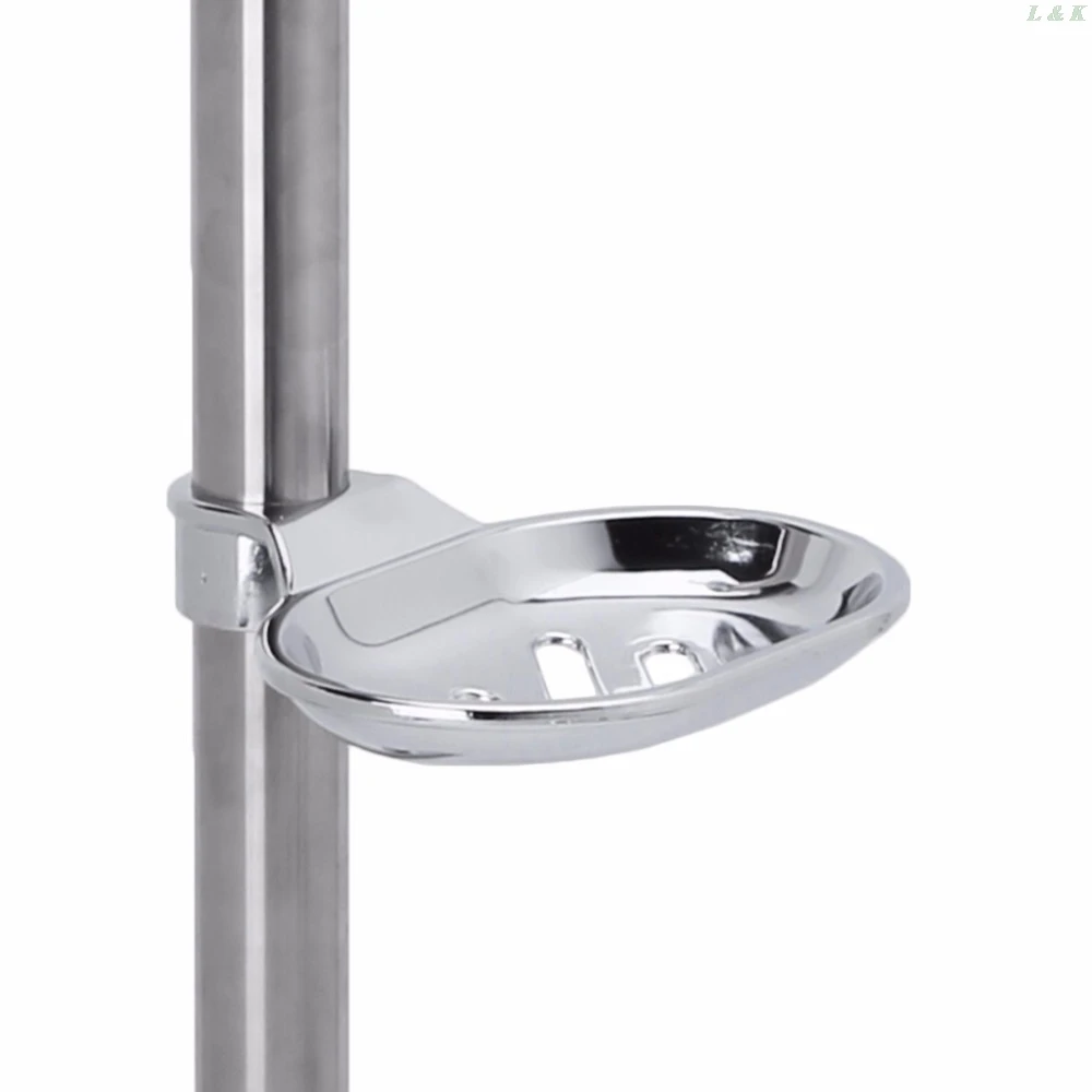 Набор штанг для душа мыльница подъемная труба ABS рама Регулируемый Держатель