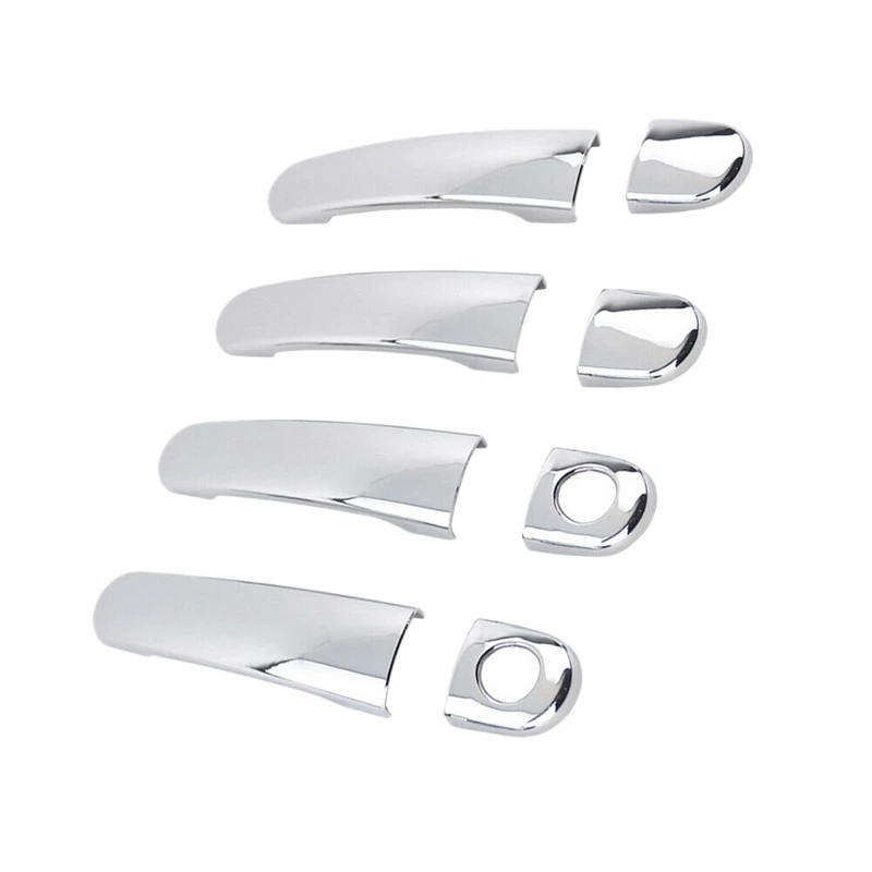 Хромированная накладка на дверную ручку с 2 отверстиями для ключа Golf 4 Jetta4 Mk4 Passat B5