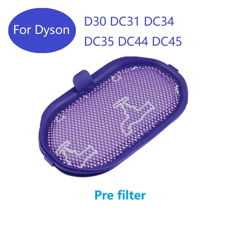 Предварительно фильтр для пылесоса Dyson ручной пылесос D30 DC31 DC34 DC35 DC44 DC45 запасные