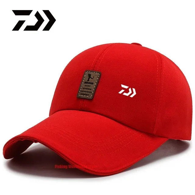 

Men's Mesh Baseball Cap Breathable Summer Outdoor Daiwa Fishing Hats Windproof Sun Protection Fishing Cap