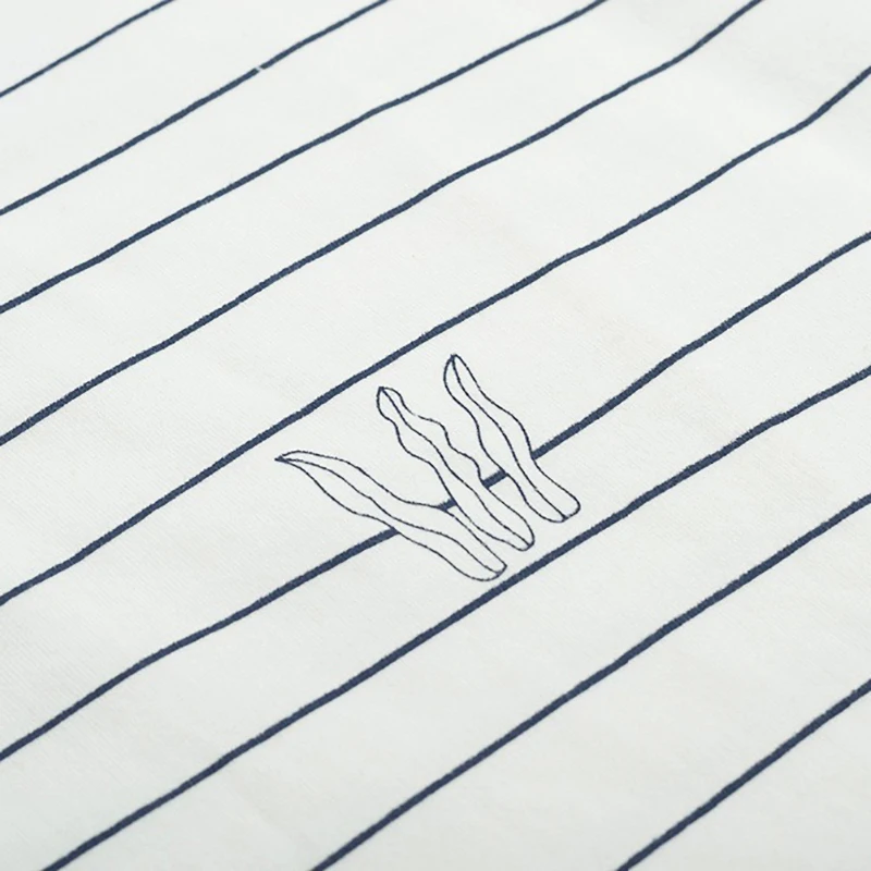 Новинка женская летняя короткая футболка милая полосатая с принтом хлопковая