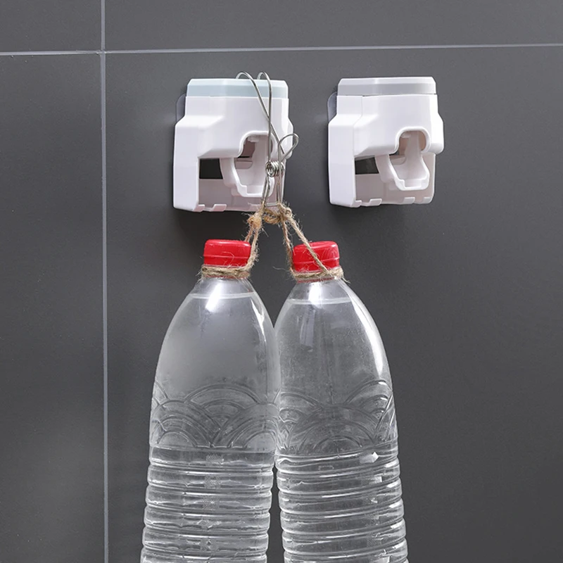 

Creative Wall Mount Automatic Toothpaste Dispenser Bathroom Accessories Waterproof Lazy Toothpaste Squeezer Toothbrush Holder