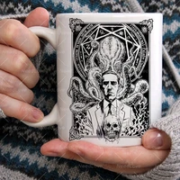 dark myth cthulhu lovecraft coffee mugs changing color milk mug cup best gift for your friends