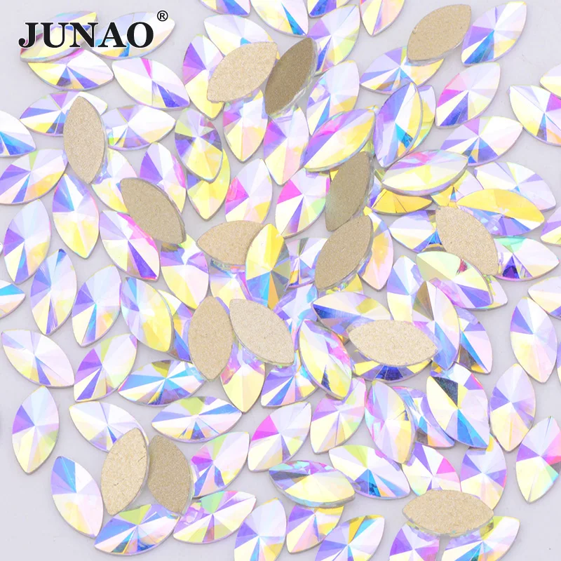 JUNAO Черепные стразы для ногтей 50 шт. |