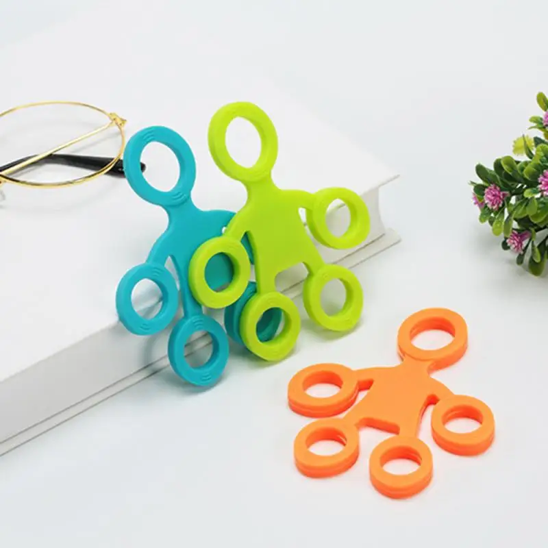 

Hand Resistance Bands Hand Extensor Exerciser Finger Grip Strengthener Strength Trainer Gripper Hand Finger Strength Trainer