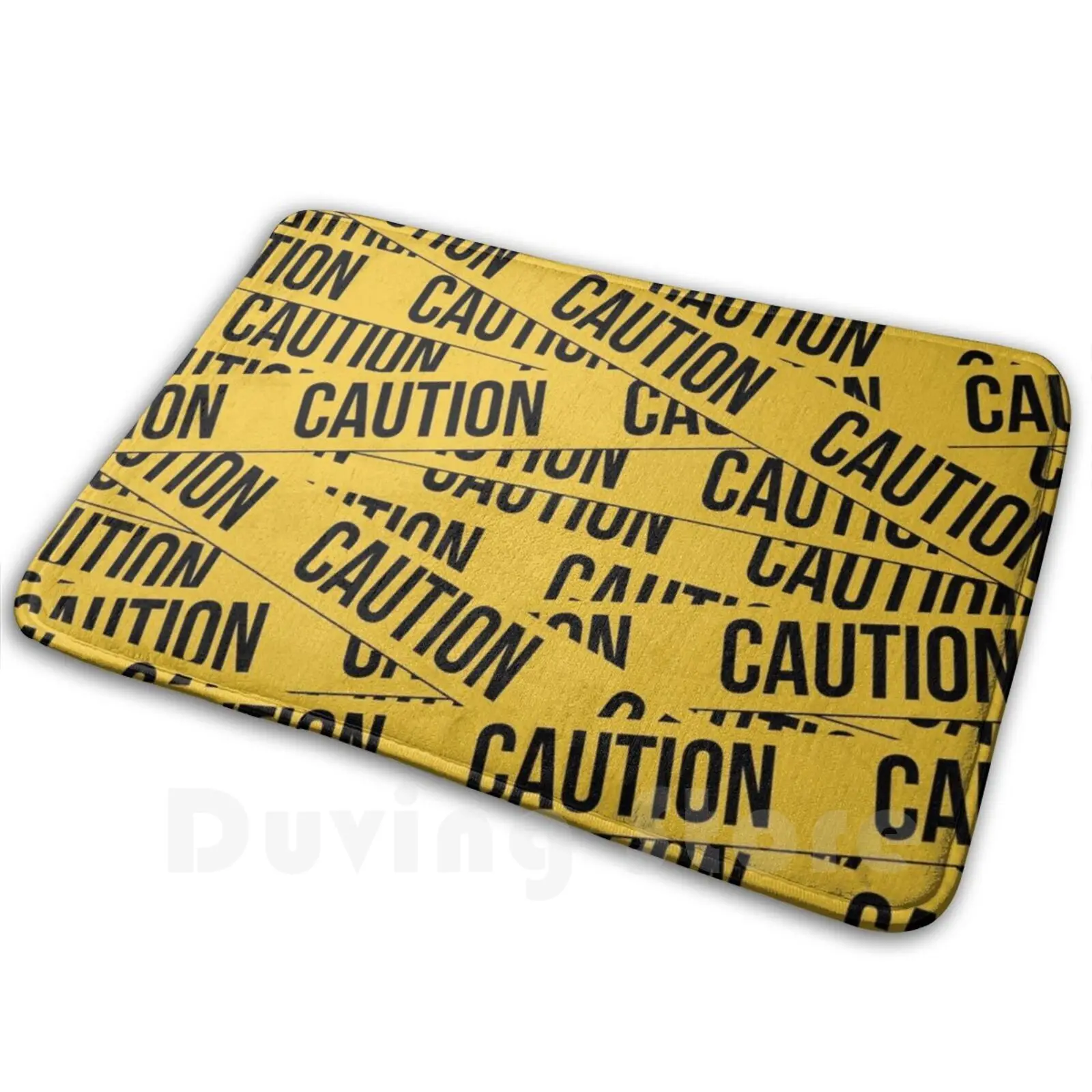 

Коврик для защиты, Противоскользящий коврик, напольные коврики для спальни, предупреждающая лента, полиция, желтый, опасная Предупреждение,...