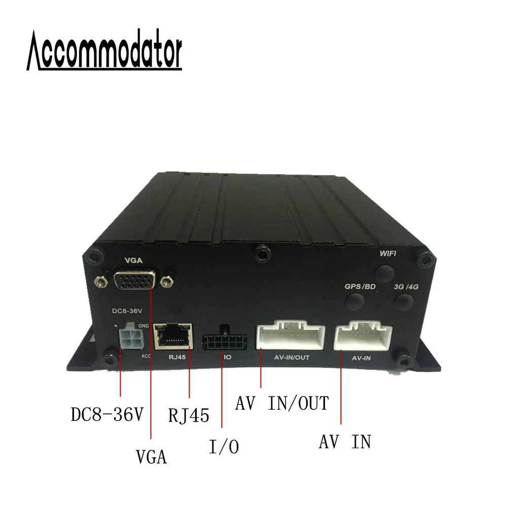 Автомобильный прицеп грузовик такси школьный автобус HDD SD карта 8 каналов AHD 1080P