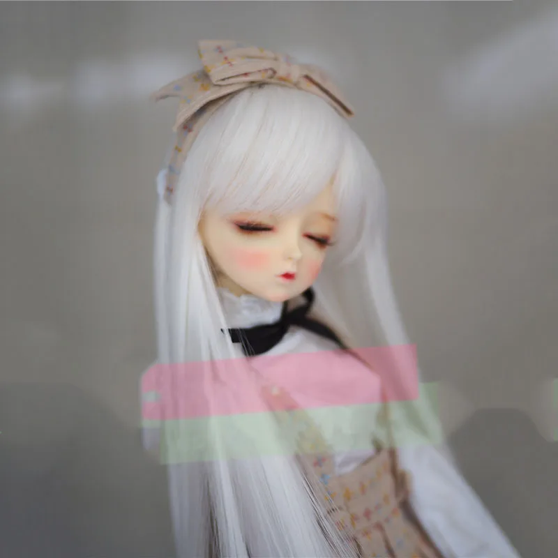Allaosify Bjd / SD как куклы длинные вьющиеся волосы парик 1 3 4 лет партия/6 высокое