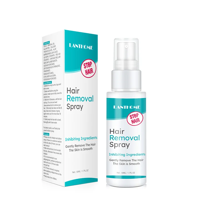 

Hair Removal Armpit Legs Arms Parts Hair Growth Inhibitor Painless Semi-permanent Natural Plant Extract Hair Removal Spray