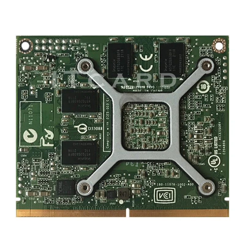 Видеокарта Quadro Q2000 Q2000M 2000 м 2 Гб с X-образным кронштейном для HP 8540 Вт 8540P 8560 DELL M4600 M4700