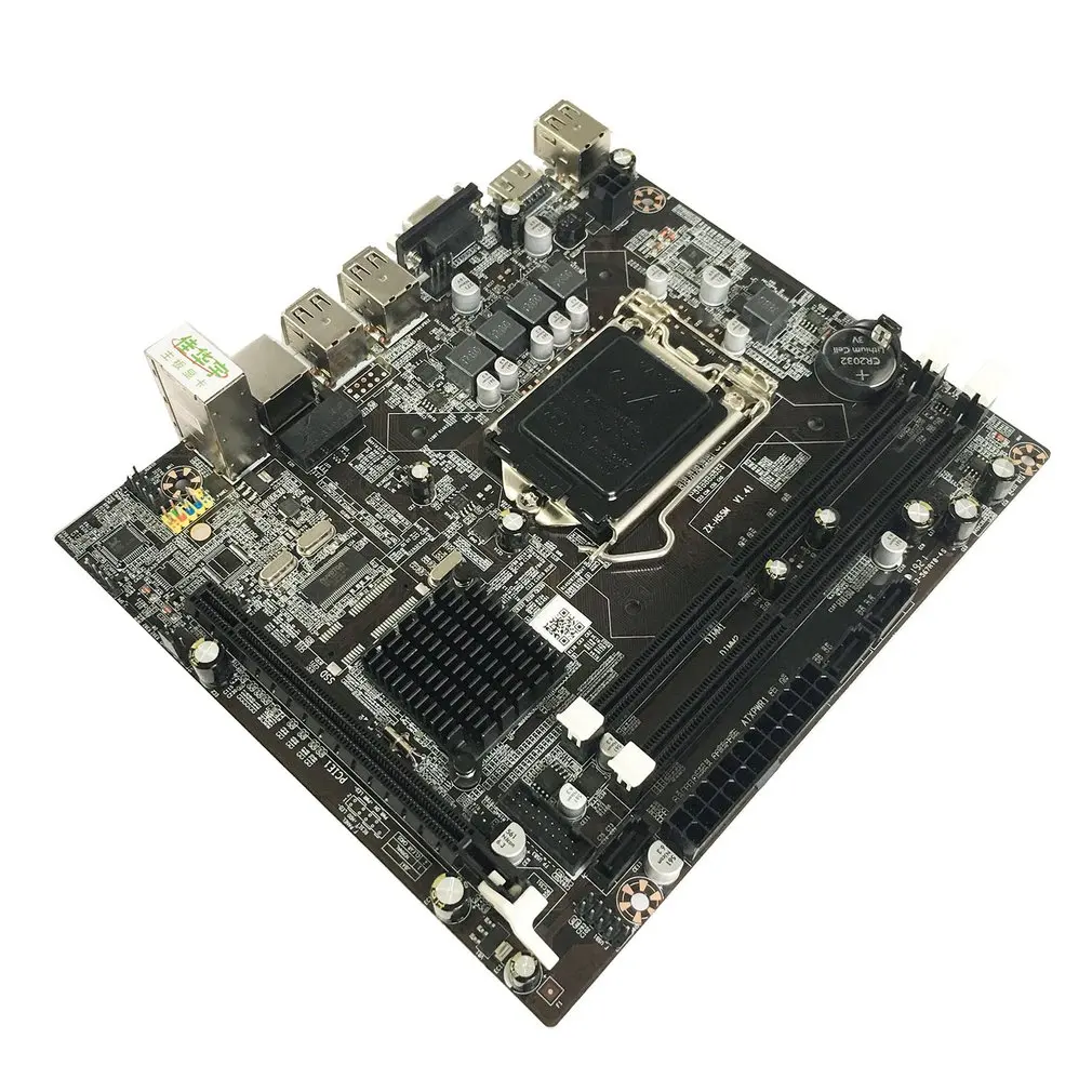 Материнская плата H55 LGA 1156 DDR3 память для Intel LGA1156 десктопная материнская I3 I5 I7 Xeon x3470