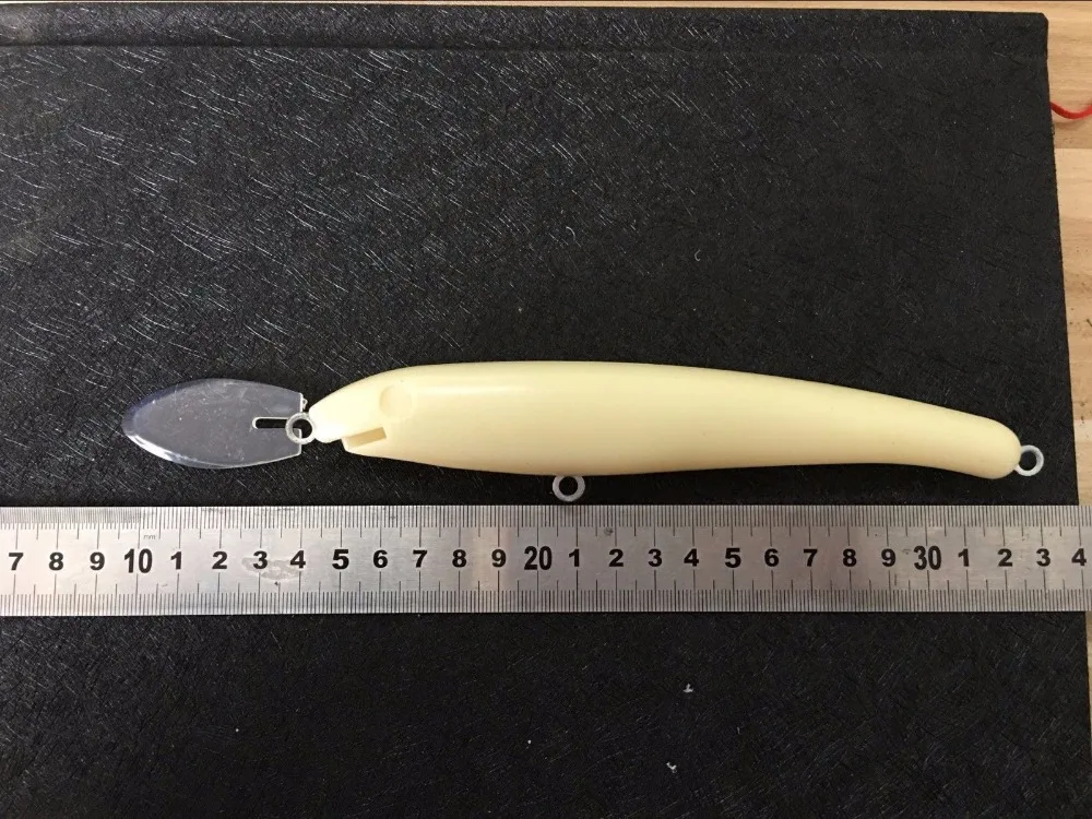 5 шт. Неокрашенная рыболовная приманка в форме гольяна 8 дюймов 1/4 дюйма 39 г пустые