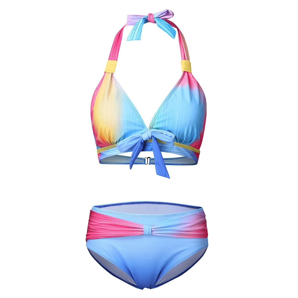 Стринги бикини 2020 женские бразильские стринги комплект купальник с лямкой на шее